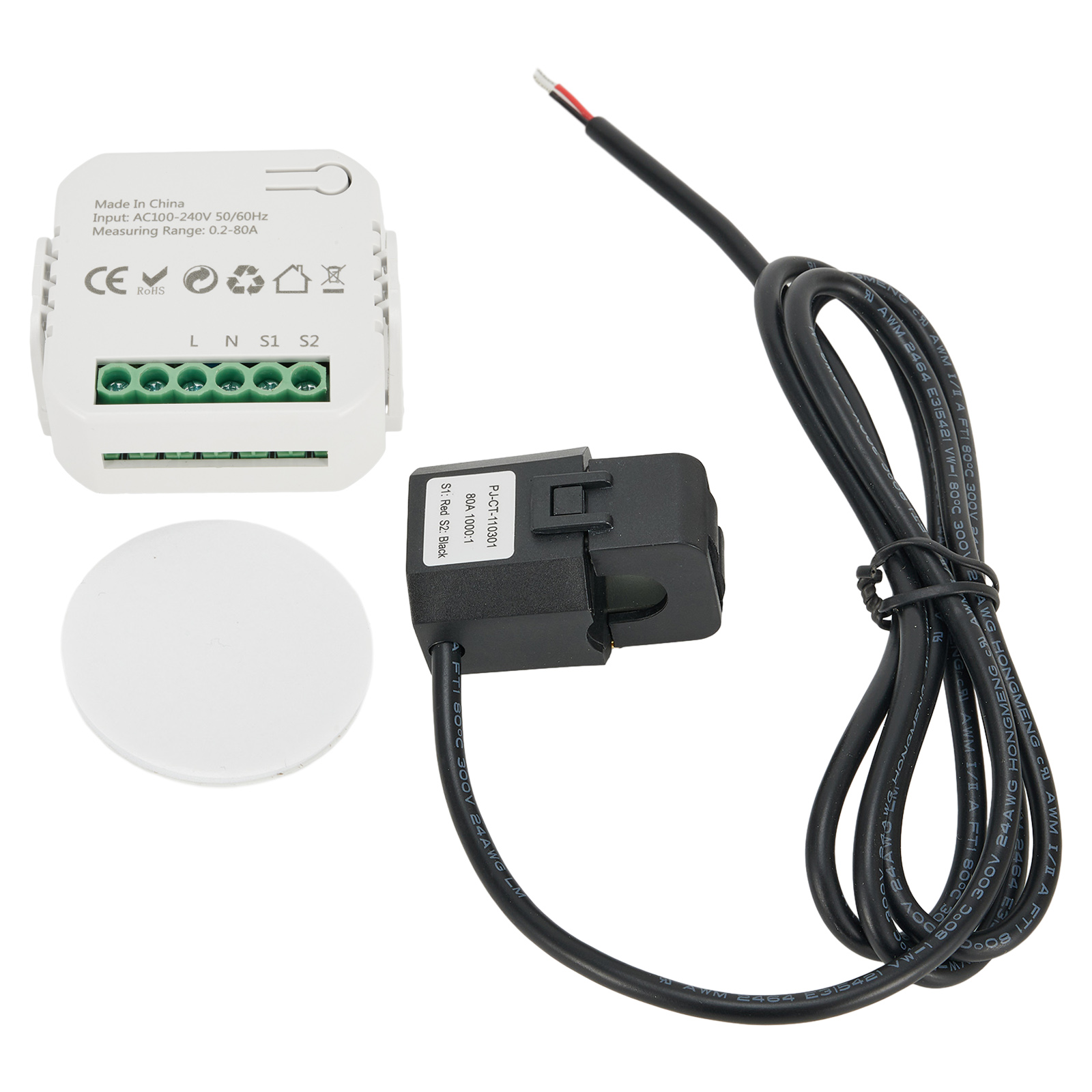 Energy Monitor Meter - Compteur d'énergie WIFI Tuya Smart Life