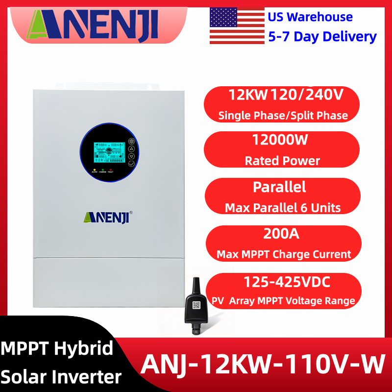 Charge Controller Solar - Inverter solaire hybride à phase divisée