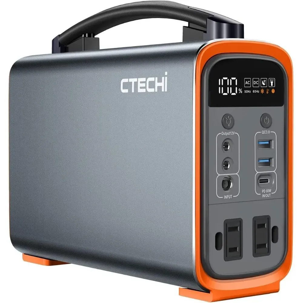 Portable Power Station - Centrale électrique portable Lifepo4 320Wh, générateurs
