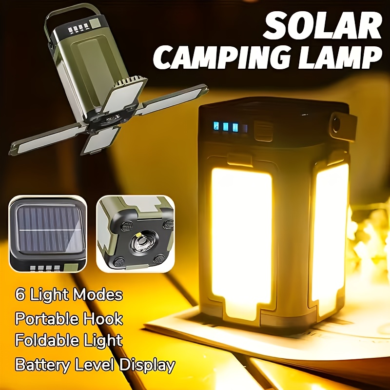 Lampe solaire portable de camp - Solar Lamp avis et prix