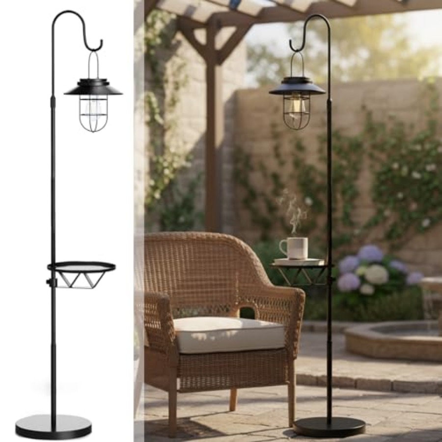 Lampadaire solaire avec table, - Solar Lamp avis et prix
