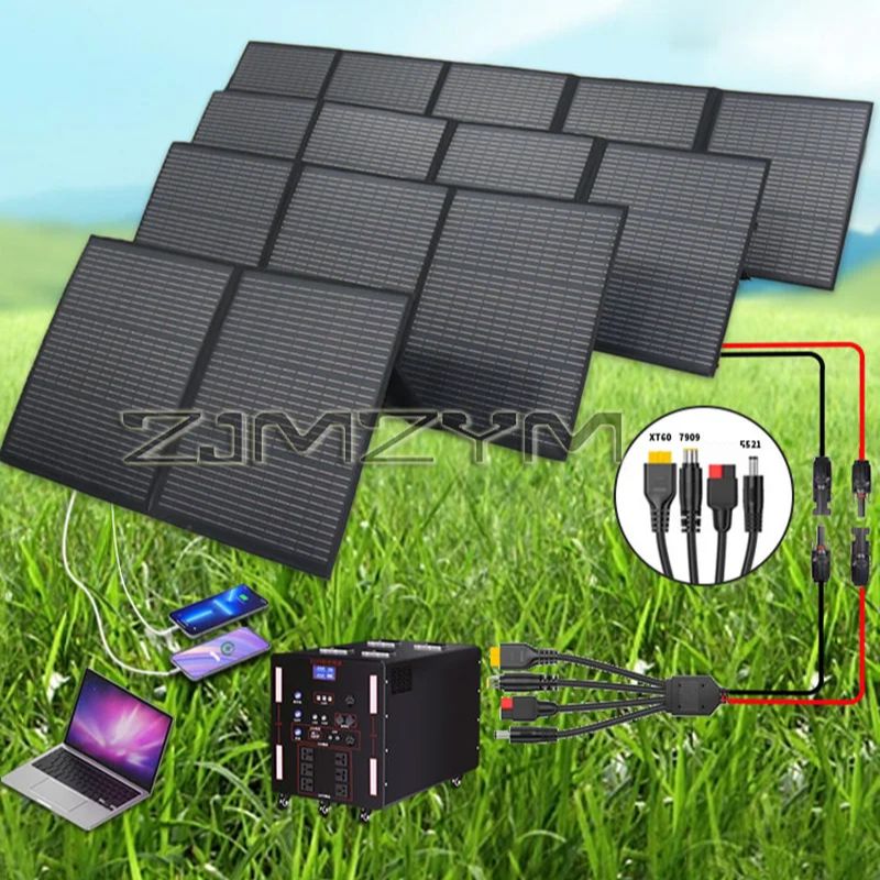 Panneau solaire pliable 300W / - Solar Panel 200W avis et prix
