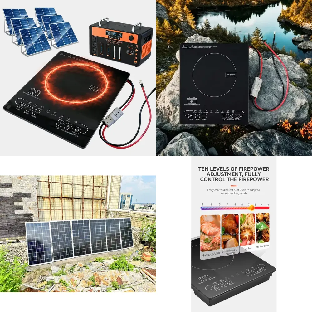 Cuisinière solaire à induction - Solar Panel avis et prix