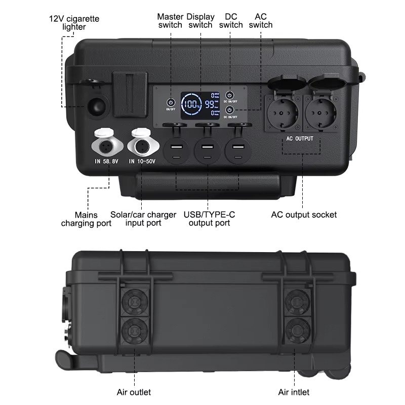 Station de charge portable 110 - Solar Generator avis et prix